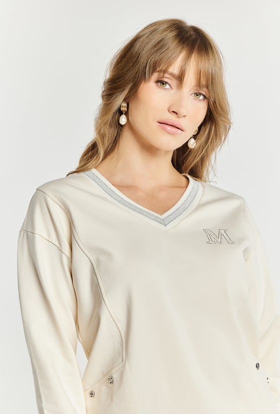 Bawełniana bluza damska