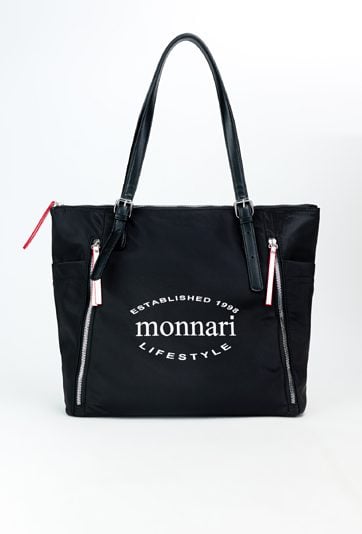 Tekstylna torba z napisem