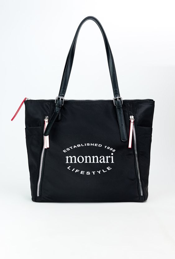 Tekstylna torba z napisem