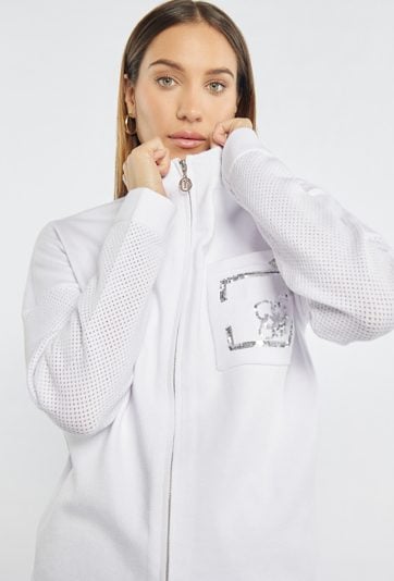 Sweter damski z kieszonką