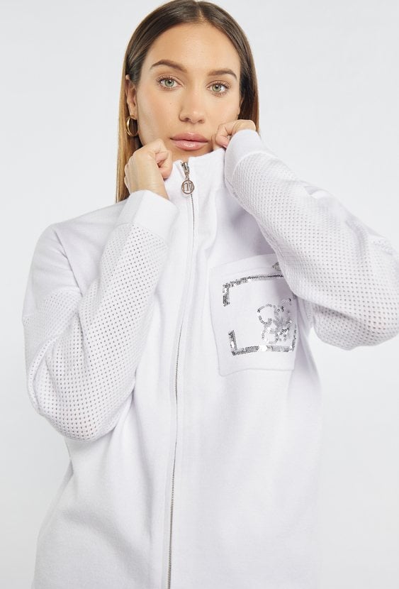 Sweter damski z kieszonką