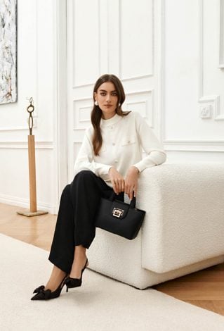 Stylowa, mała torebka damska