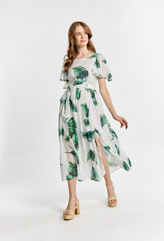 Zwiewna sukienka maxi