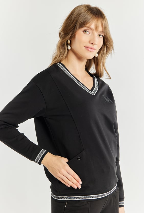 Bawełniana bluza damska