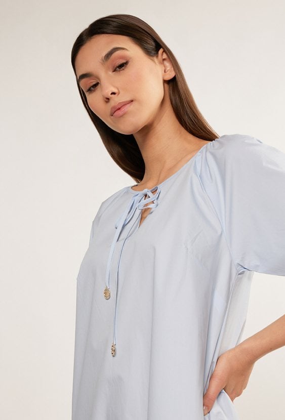 Sukienka damska z falbaną