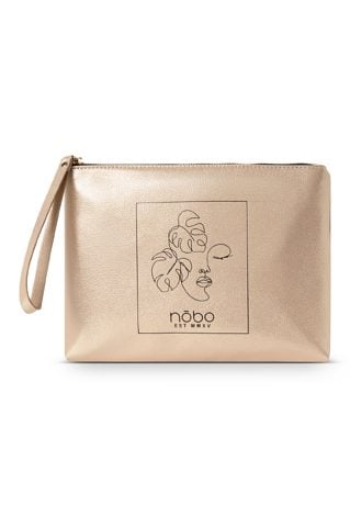 Duże etui Nobo z metalicznym połyskiem