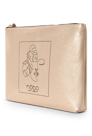 Duże etui Nobo z metalicznym połyskiem