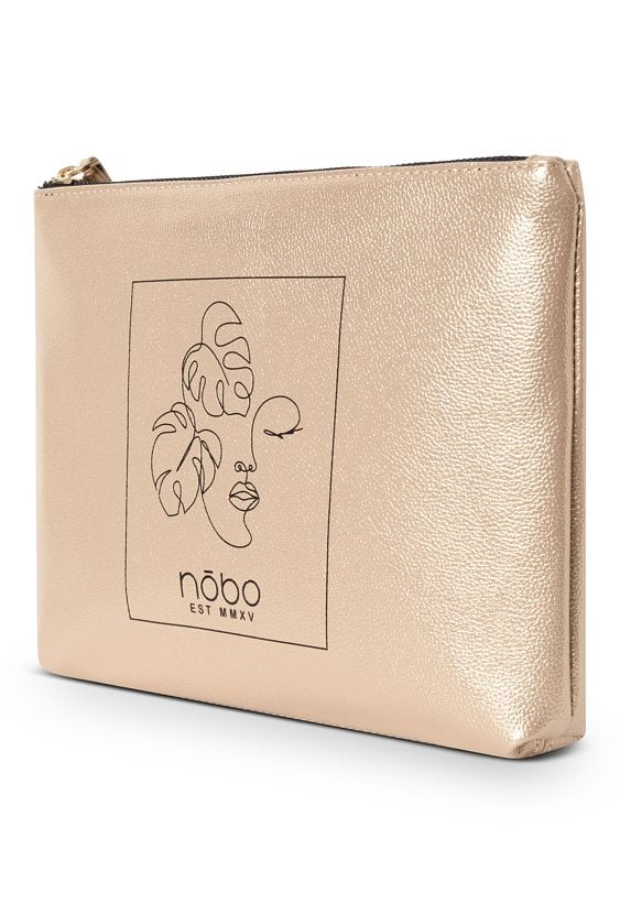 Duże etui Nobo z metalicznym połyskiem