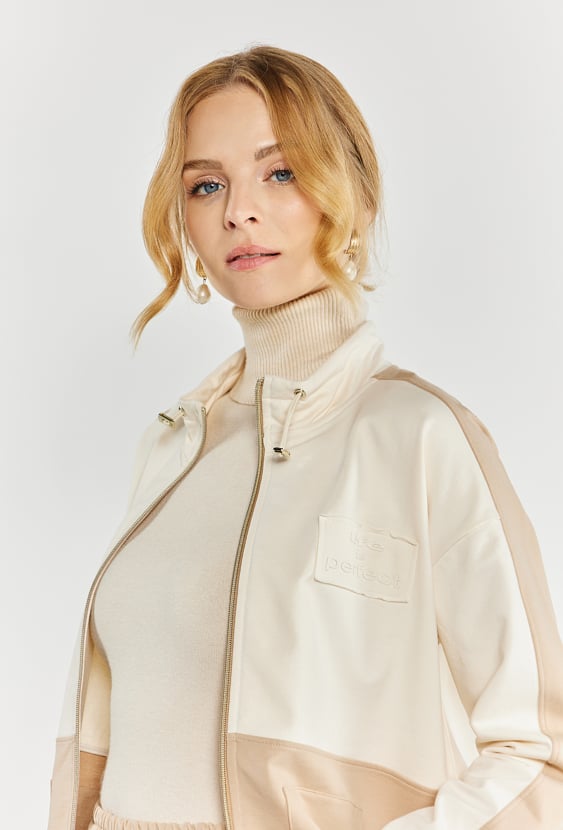 Rozpinana bluza damska