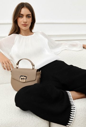 Torebka damska z klapą