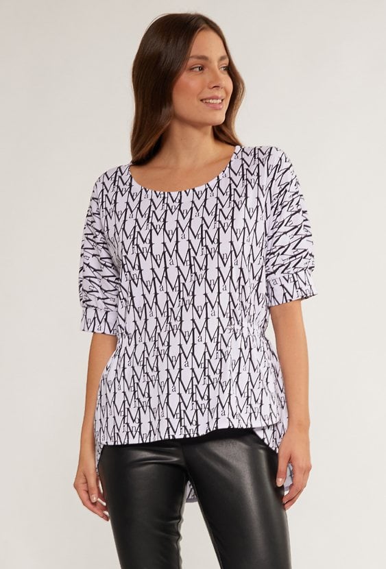 Bluzka damska z wzorem