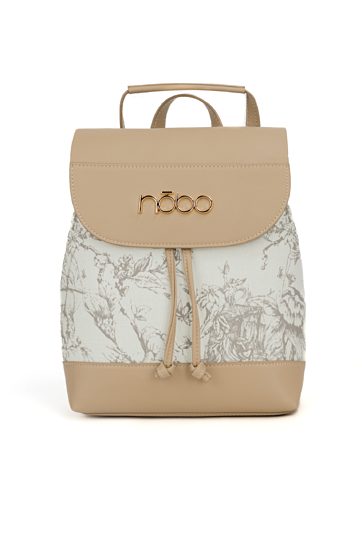 Damski plecak z ciekawym wzorem