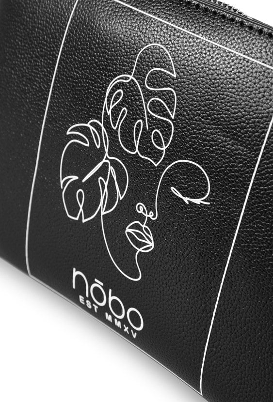 Małe etui Nobo z metalicznym połyskiem