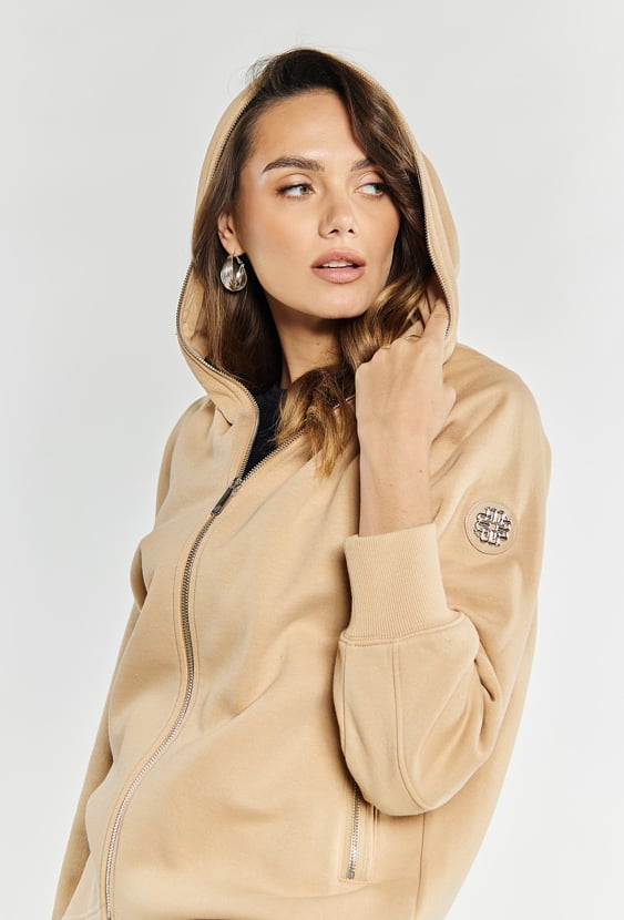 Asymetryczna bluza damska