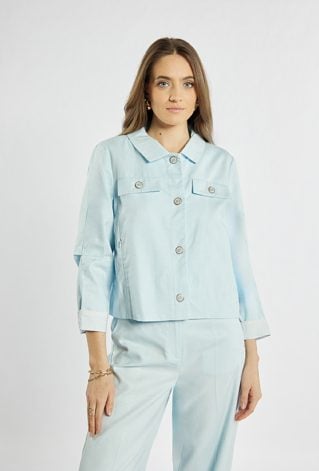 Jasnoniebieska kurtka