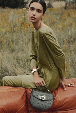 Torebka damska z klapą