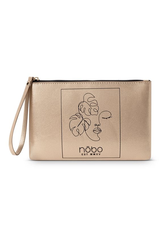 Małe etui Nobo z metalicznym połyskiem