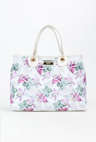 Torba z kwiatowym wzorem