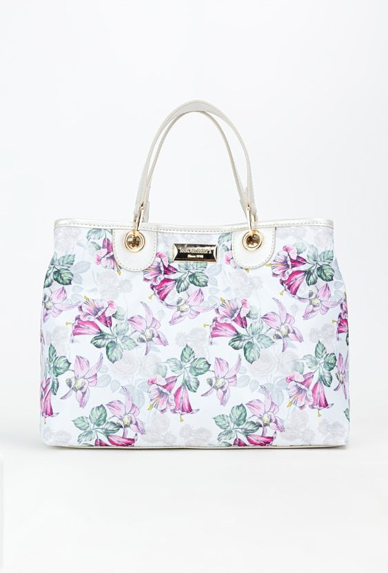 Torba z kwiatowym wzorem