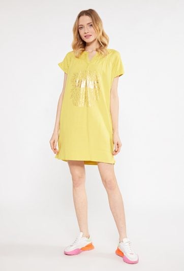 Sukienka damska z wzorem