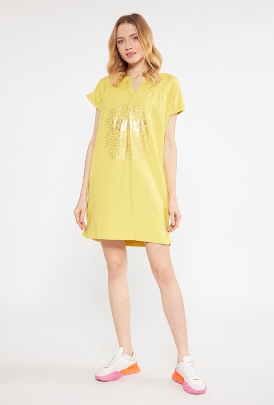 Sukienka damska z wzorem