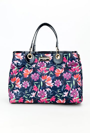 Torba z kwiatowym wzorem