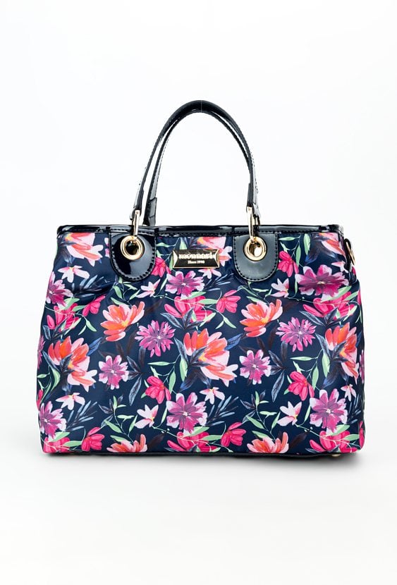 Torba z kwiatowym wzorem