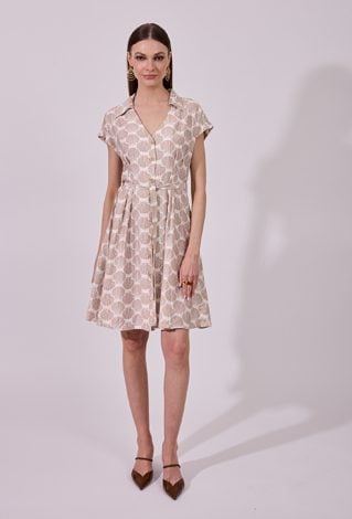 Sukienka mini z wiązaniem