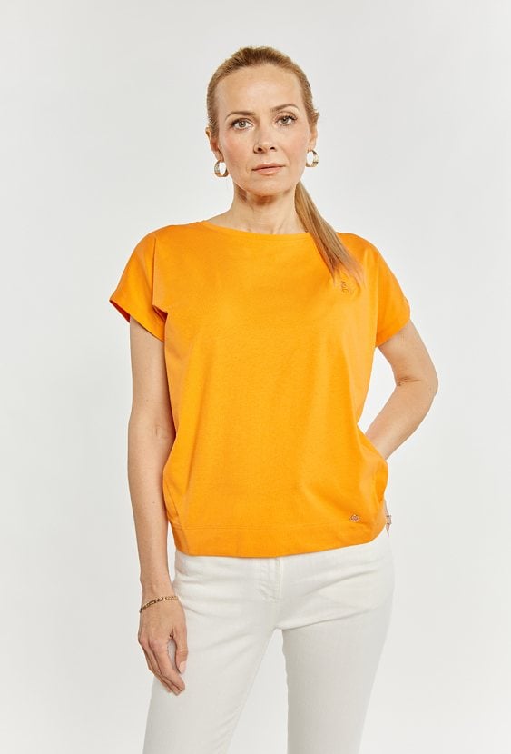 Bawełniany T-shirt damski