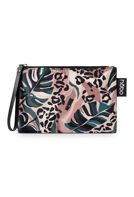 Małe etui Nobo w egzotyczny print
