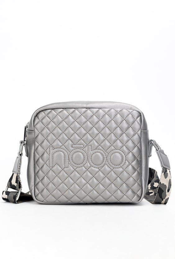 Pikowana listonoszka Nobo z kolorową taśmą