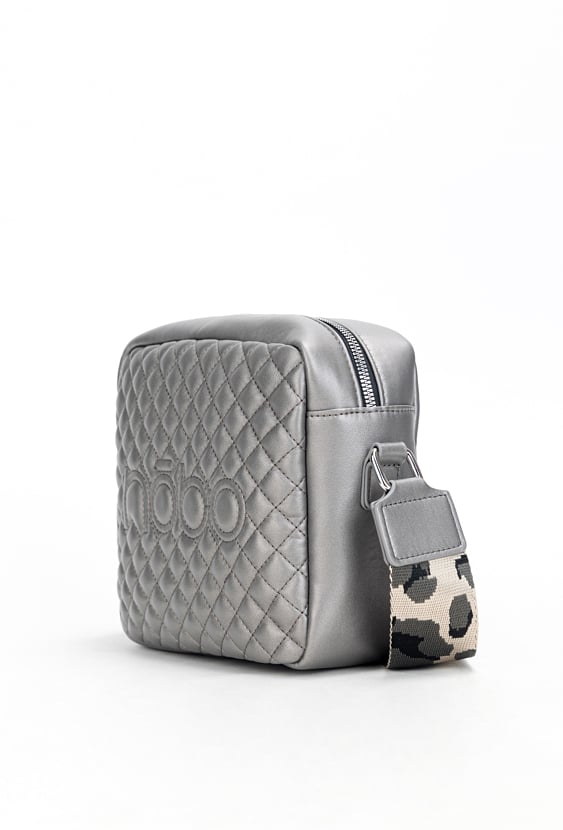 Pikowana listonoszka Nobo z kolorową taśmą