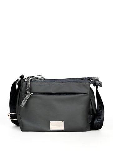 Trzykomorowa torebka damska