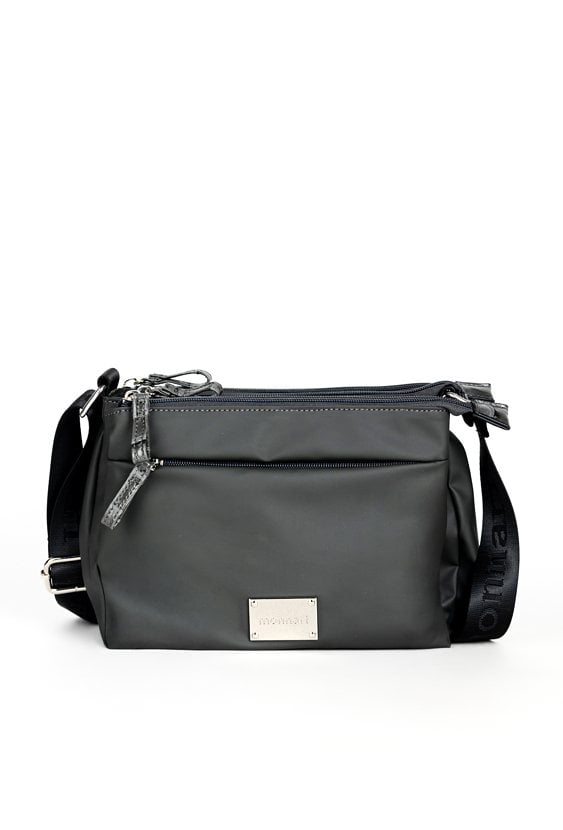 Trzykomorowa torebka damska