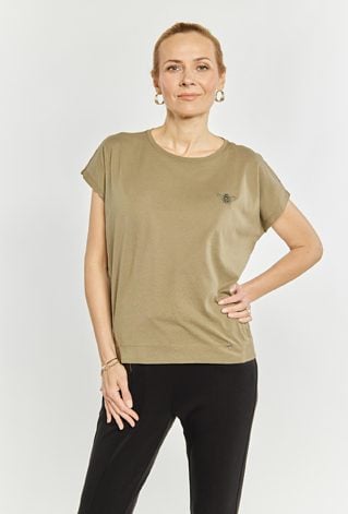 Bawełniany T-shirt damski