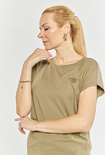 Bawełniany T-shirt damski