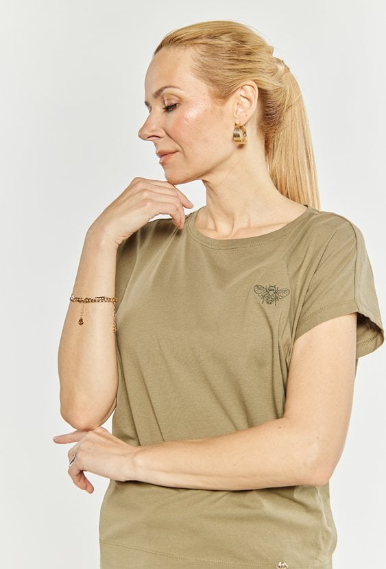 Bawełniany T-shirt damski