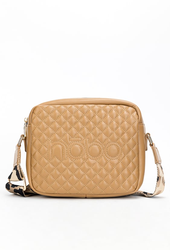 Pikowana listonoszka Nobo z kolorową taśmą