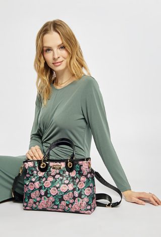 Torba z kwiatowym wzorem