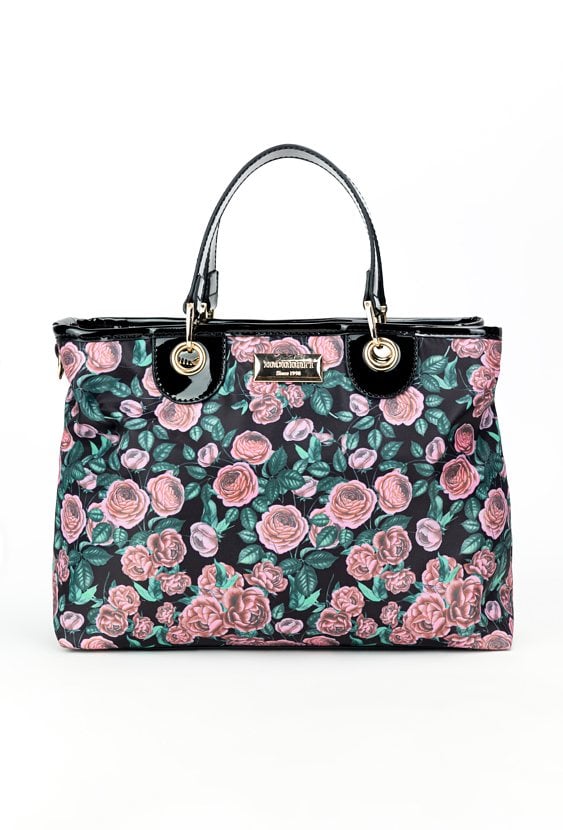 Torba z kwiatowym wzorem