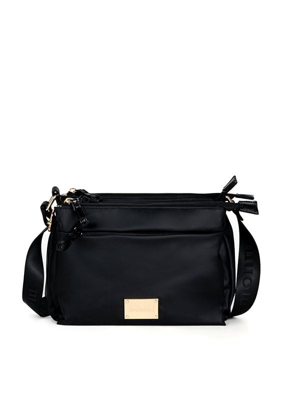 Trzykomorowa torebka damska