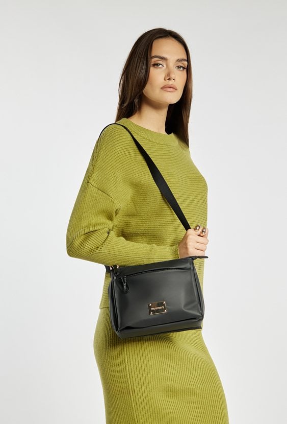 Trzykomorowa torebka damska