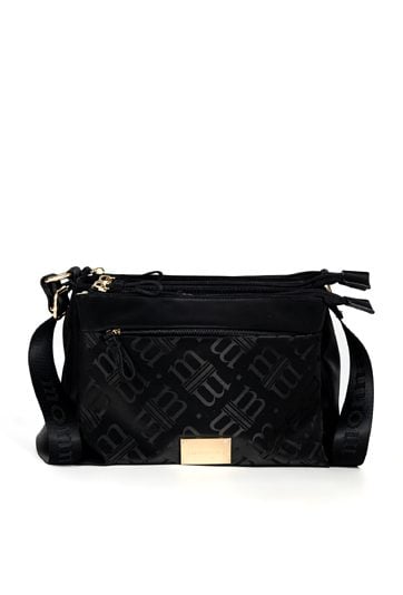 Trzykomorowa torebka damska