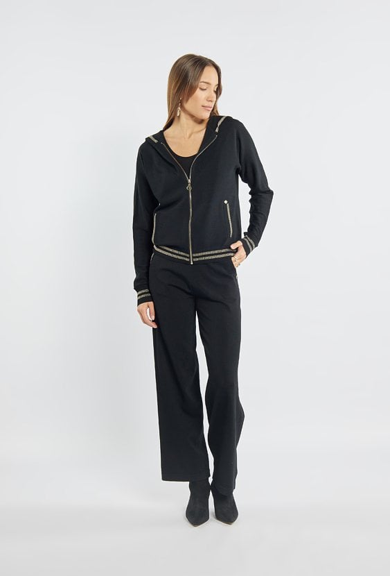 Swetrowa bluza damska