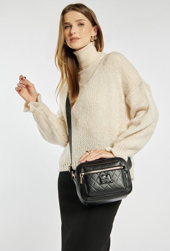 Torba z pikowaną kieszonką