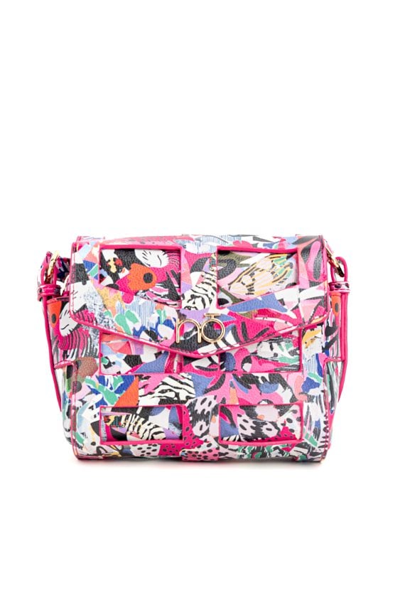 Wzorzysta torebka damska