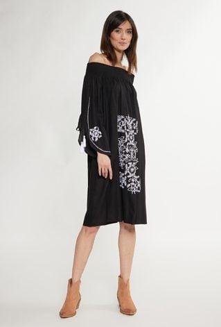 Sukienka damska z ciekawym wzorem