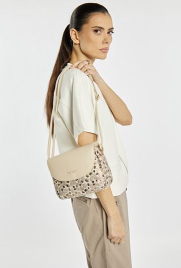 Torba damska z kwiatowym motywem