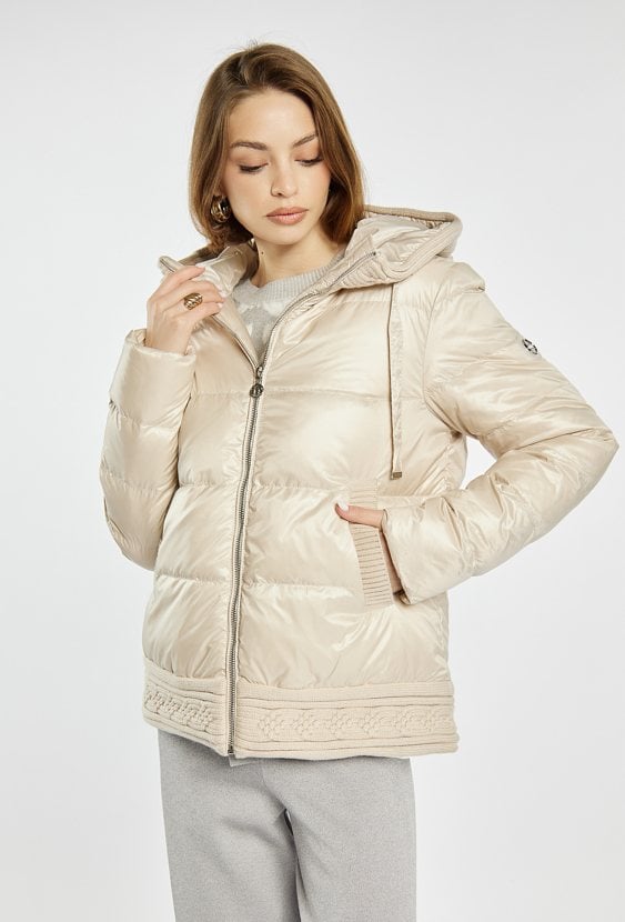 Kurtka damska z kapturem