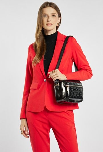 Torba z pikowaną kieszonką